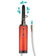 Douchette automatique pour orifices de sextoys