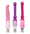Pack de 3 plug anal pour fucking machine