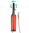 Douchette automatique pour orifices de sextoys