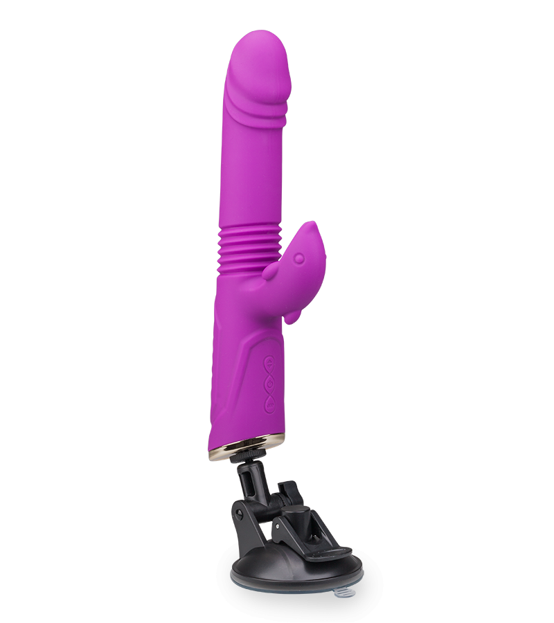 vibromasseur rabbit avec ventouse violet Boutique érotique à Québec main image 0
