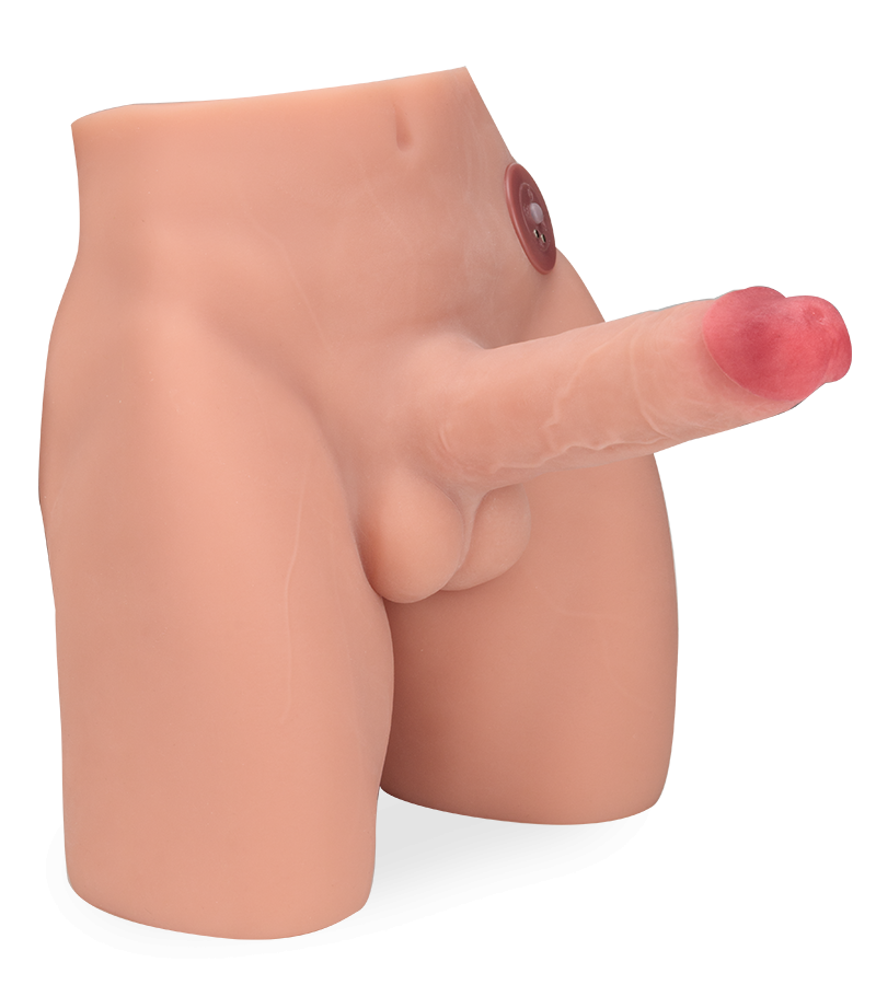 Masturbateur Fessier Réaliste Avec Pénis Souple - Matière Silicone, Marque LOVE AND VIBES | Neuf, Pour Usage Adulte