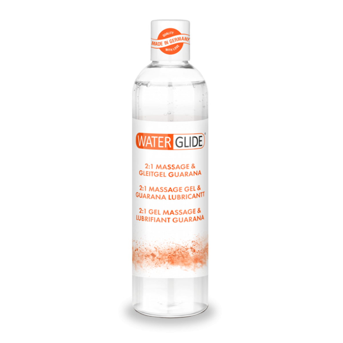 Gel 2 en 1 massage et lubrifiant au Guarana