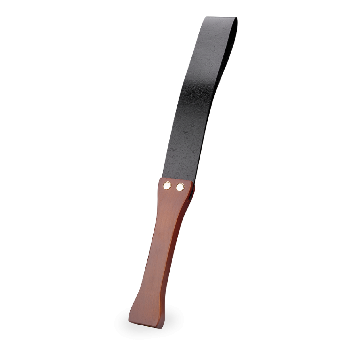 Paddle BDSM en bois et similicuir