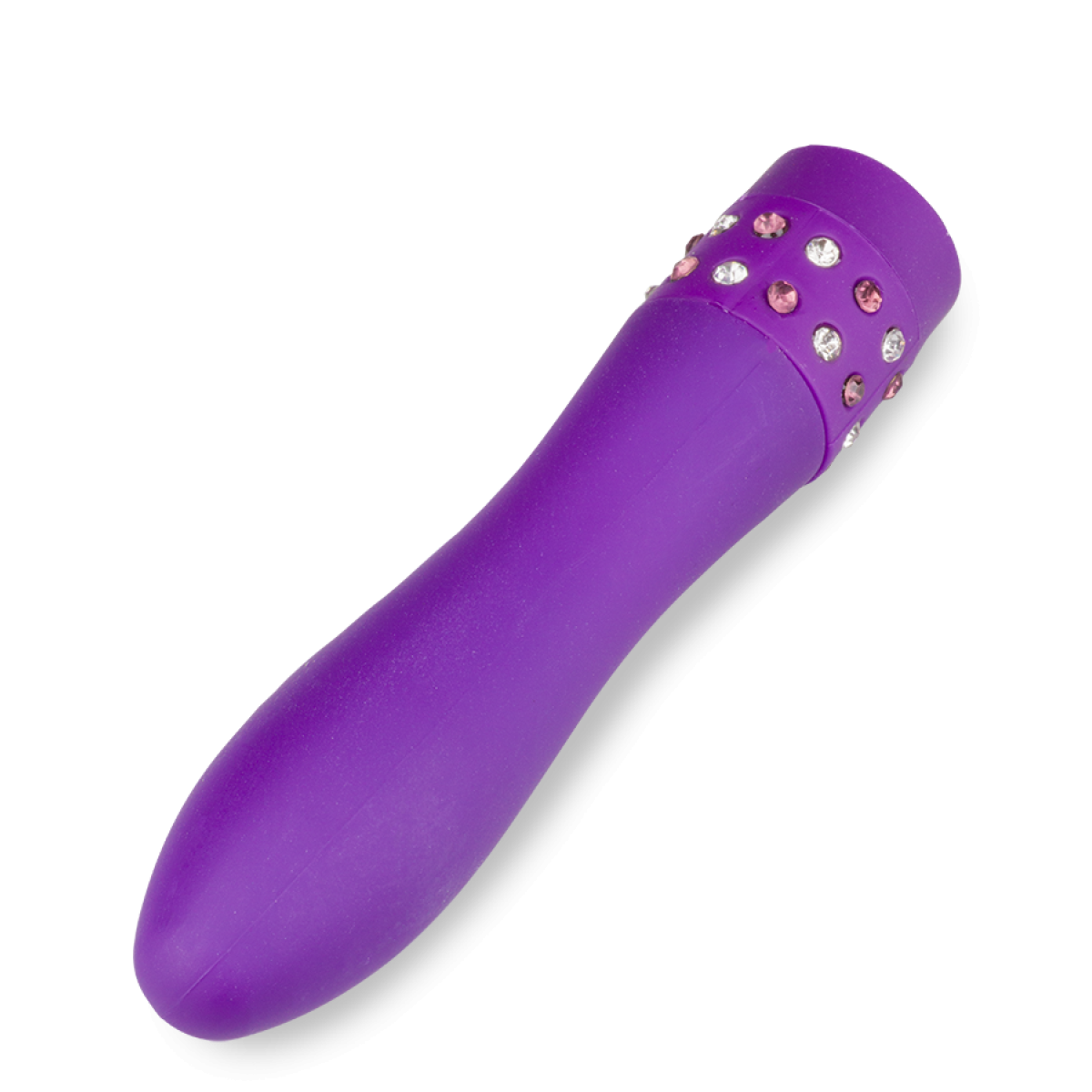 Vibromasseur Strass - Silicone Doux - LOVE AND VIBES - Référence VEB-50-LV5 - Neuf