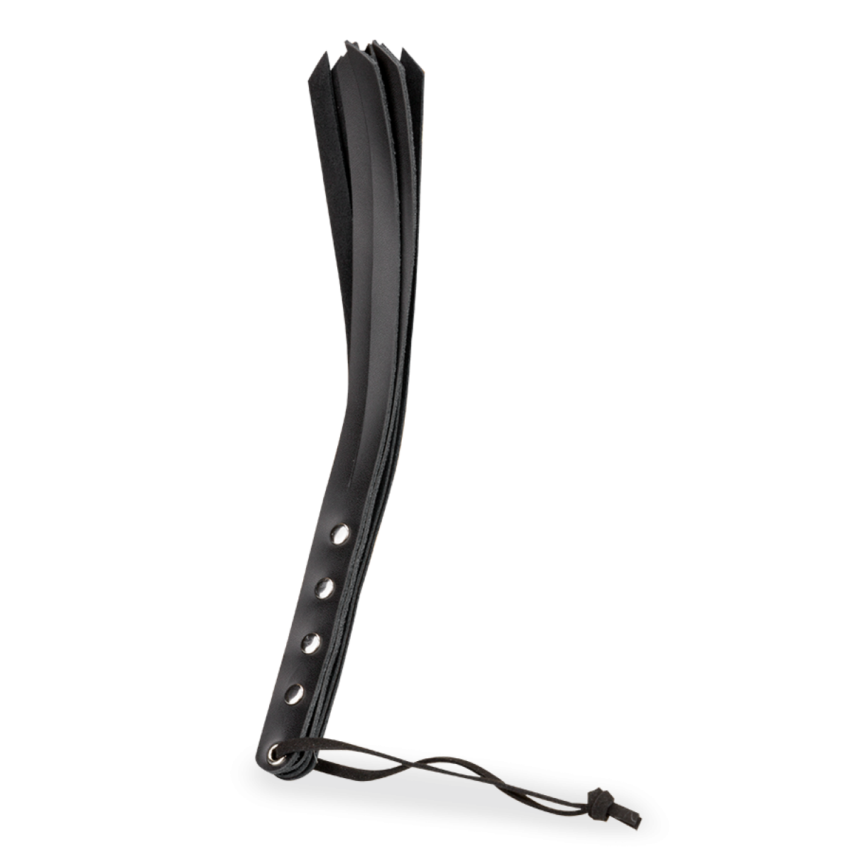 Martinet BDSM en similicuir et rivets en métal