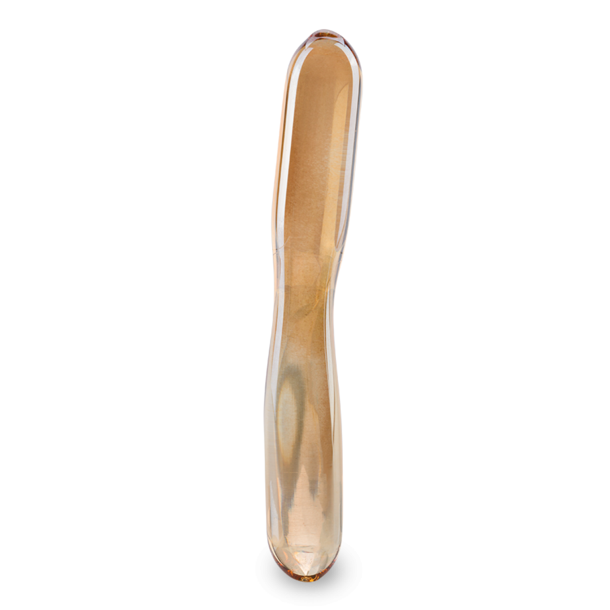 Gode godemichet en verre Goldie gode vaginal ou anal homme ou femme - Ambre
