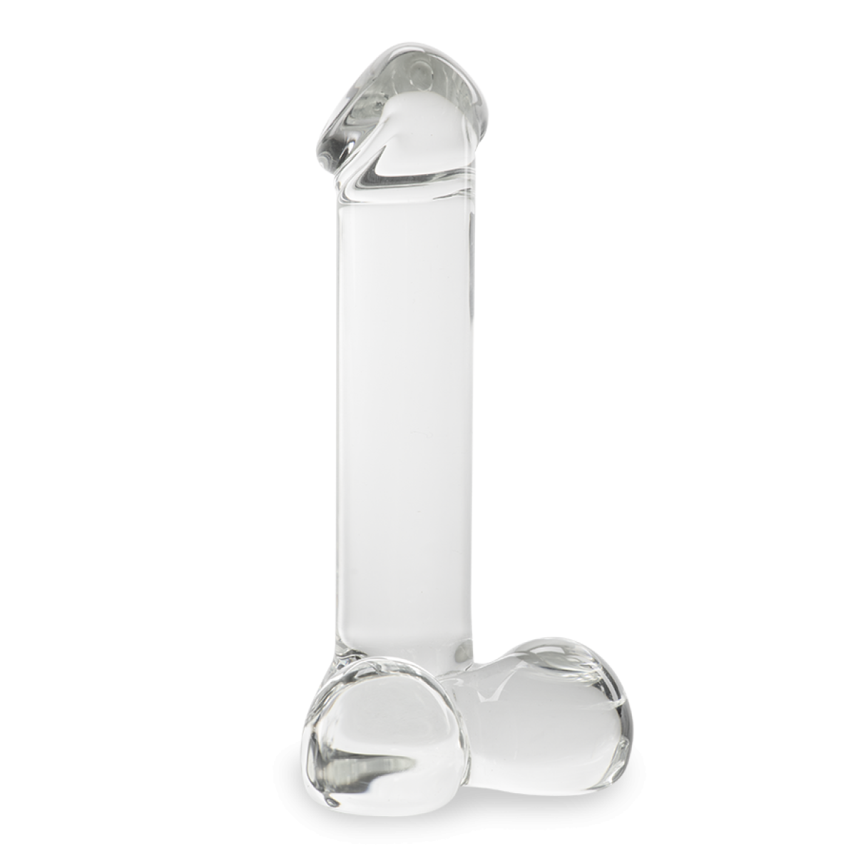 Gode godemichet en verre réaliste Nolan gode vaginal ou anal homme ou femme - Clear