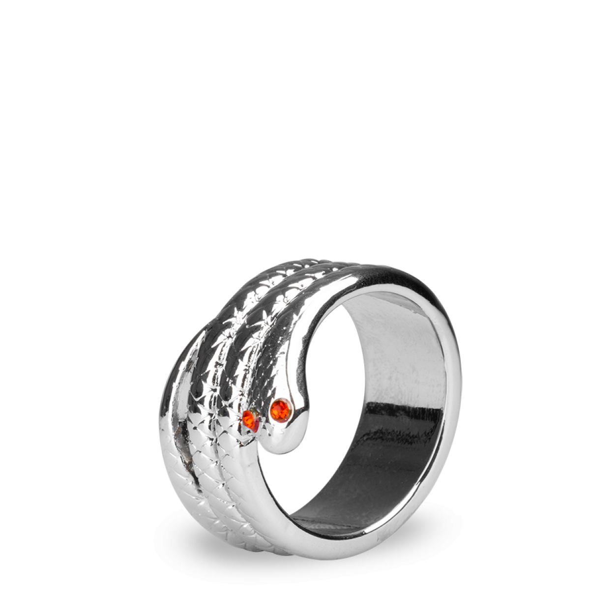 Anneau ring anneau en inox Medusa