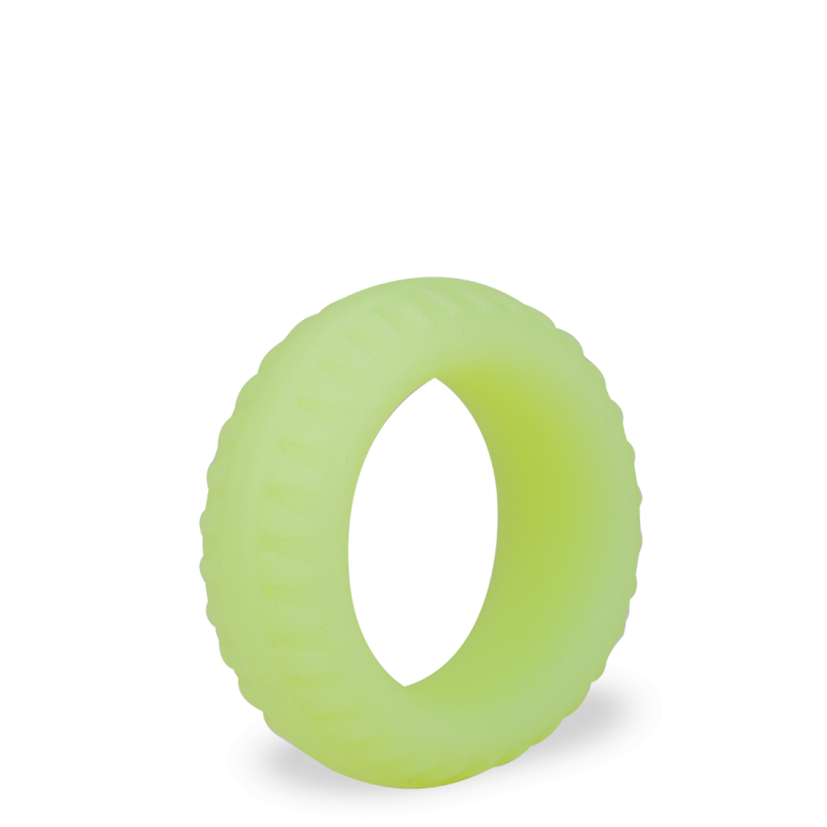 Anneau ring phosphorescent en silicone médical Tavala