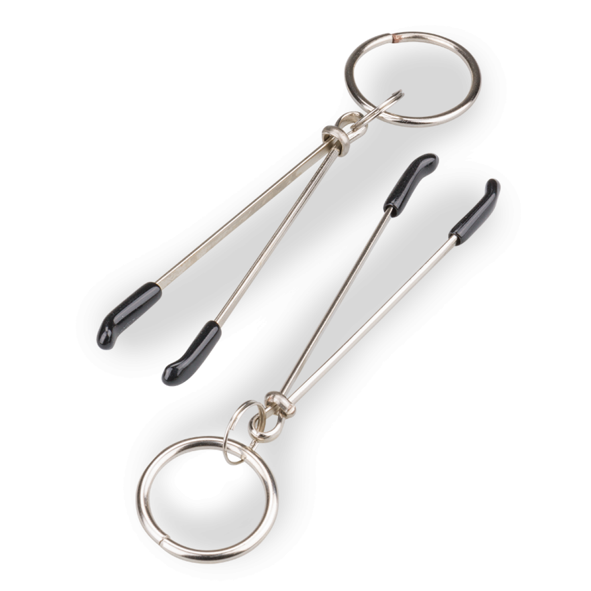 Pinces à tétons avec anneaux pour accessoires