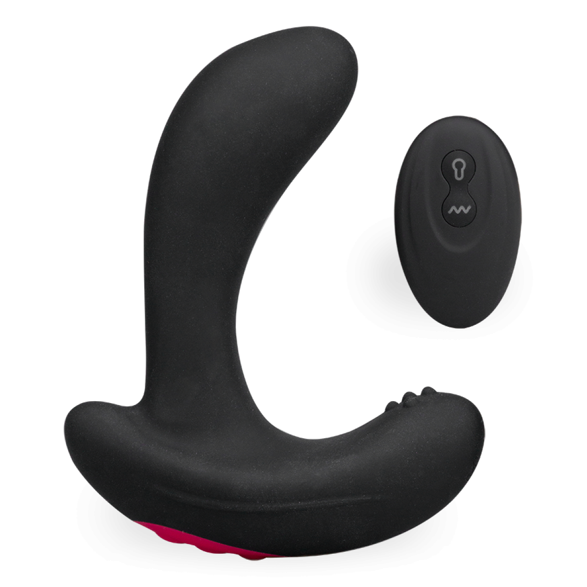 Vibromasseur anal Stimulateur de prostate gonflable vibrant Dublin - Noir