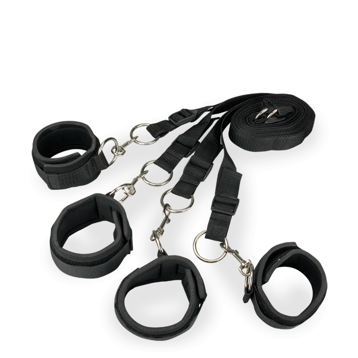 Attaches de lit BDSM poignets et chevilles Four Corners