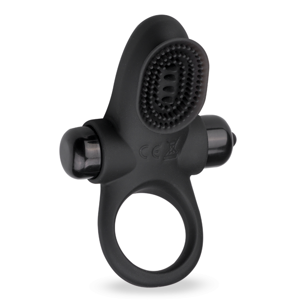 Anneau ring vibrant avec stimulateur clito langue