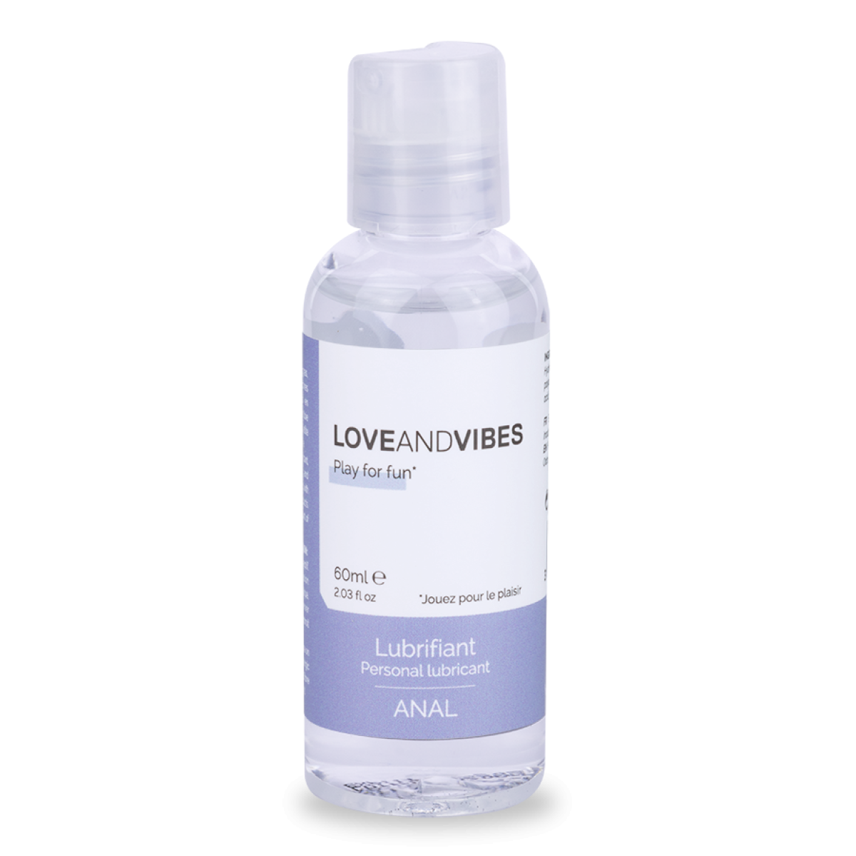 Lubrifiant LOVE AND VIBES anal 60ml