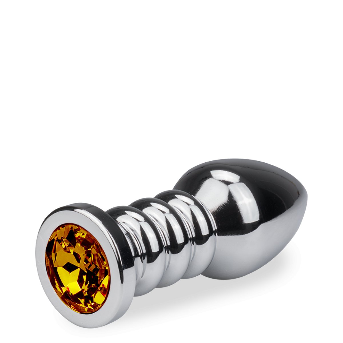 Plug Anal Métal Rosebud XL - Acier, Marque Love And Vibes, 8 Coloris, Neuf