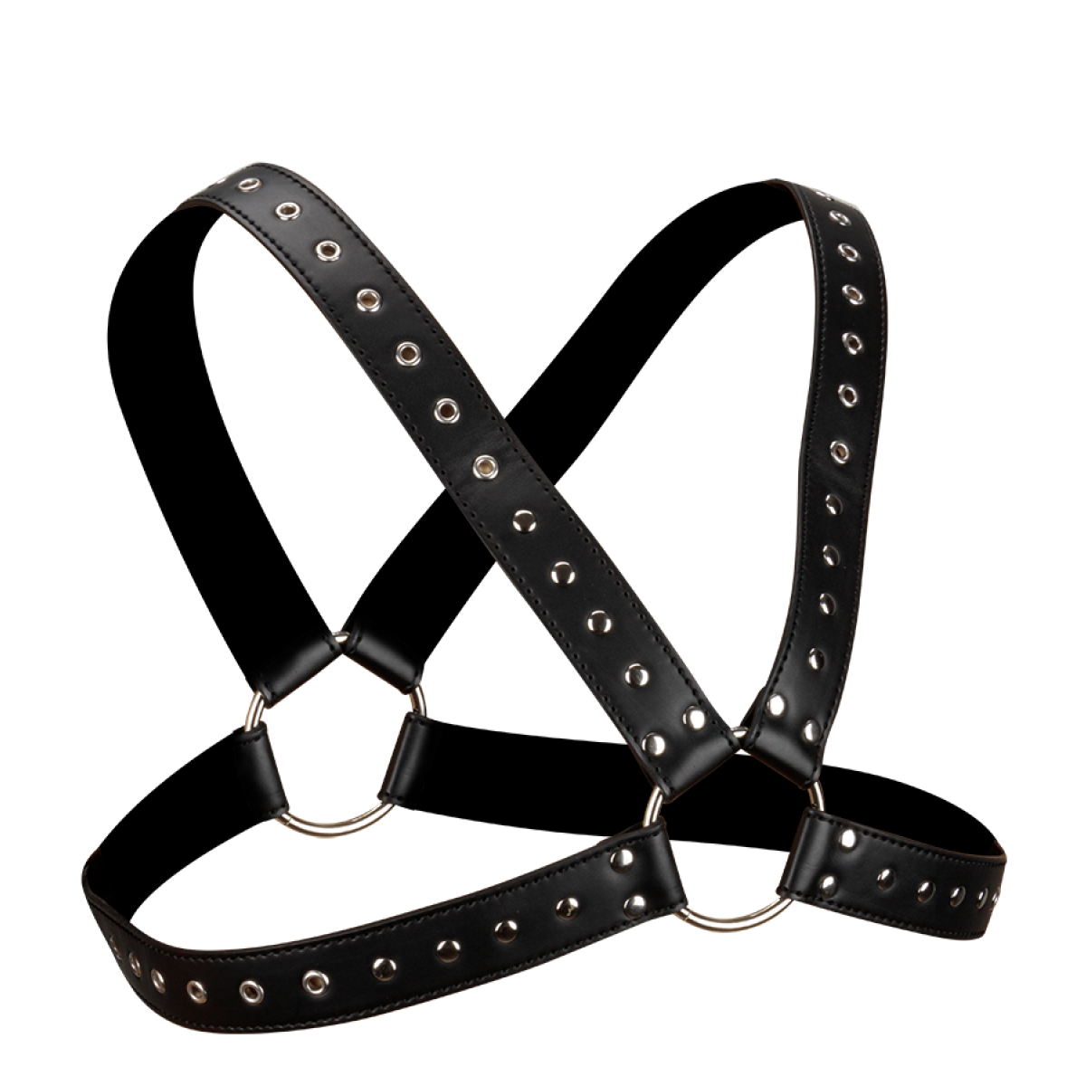 Harnais de poitrine BDSM à rivets pour homme