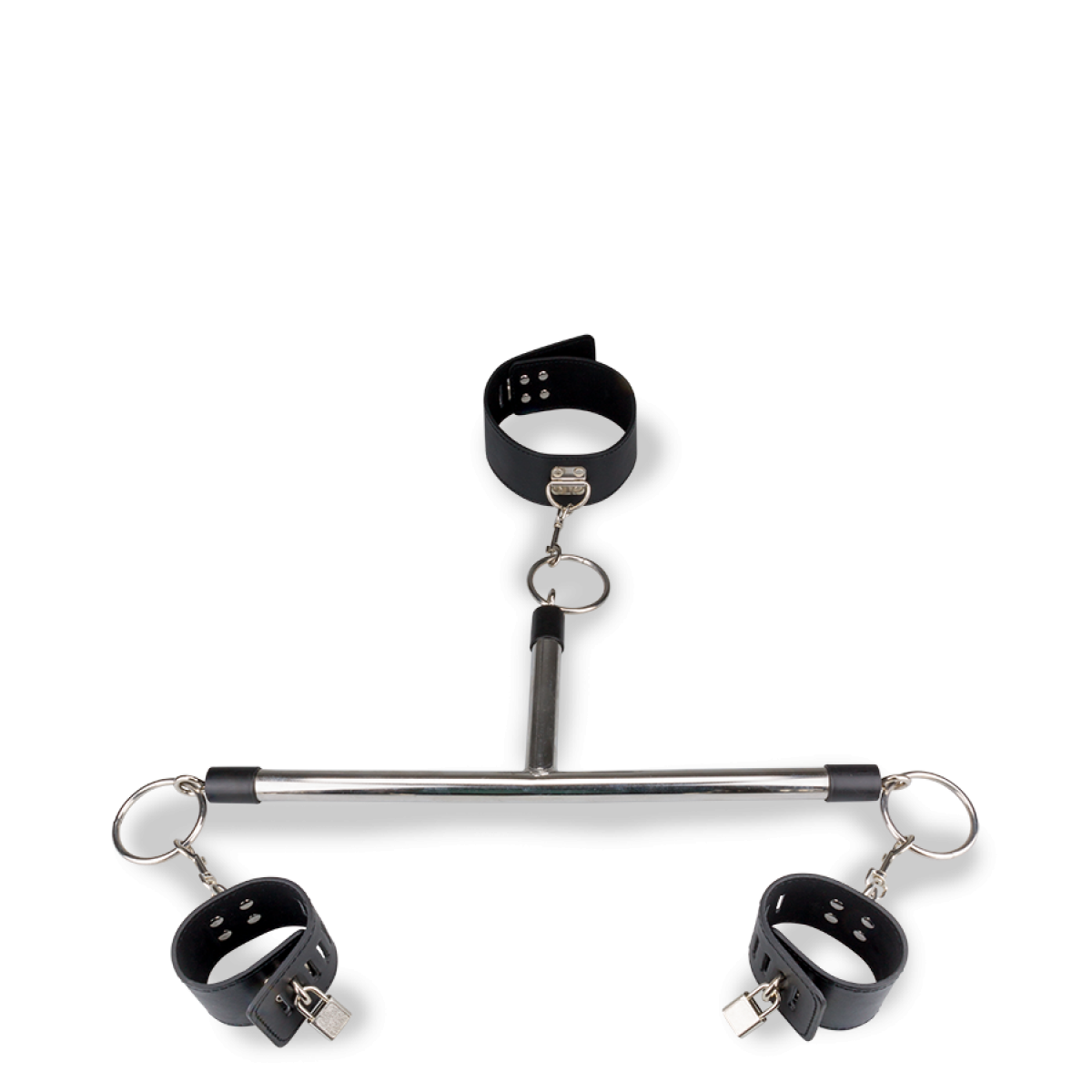Contrainte BDSM collier et poignets