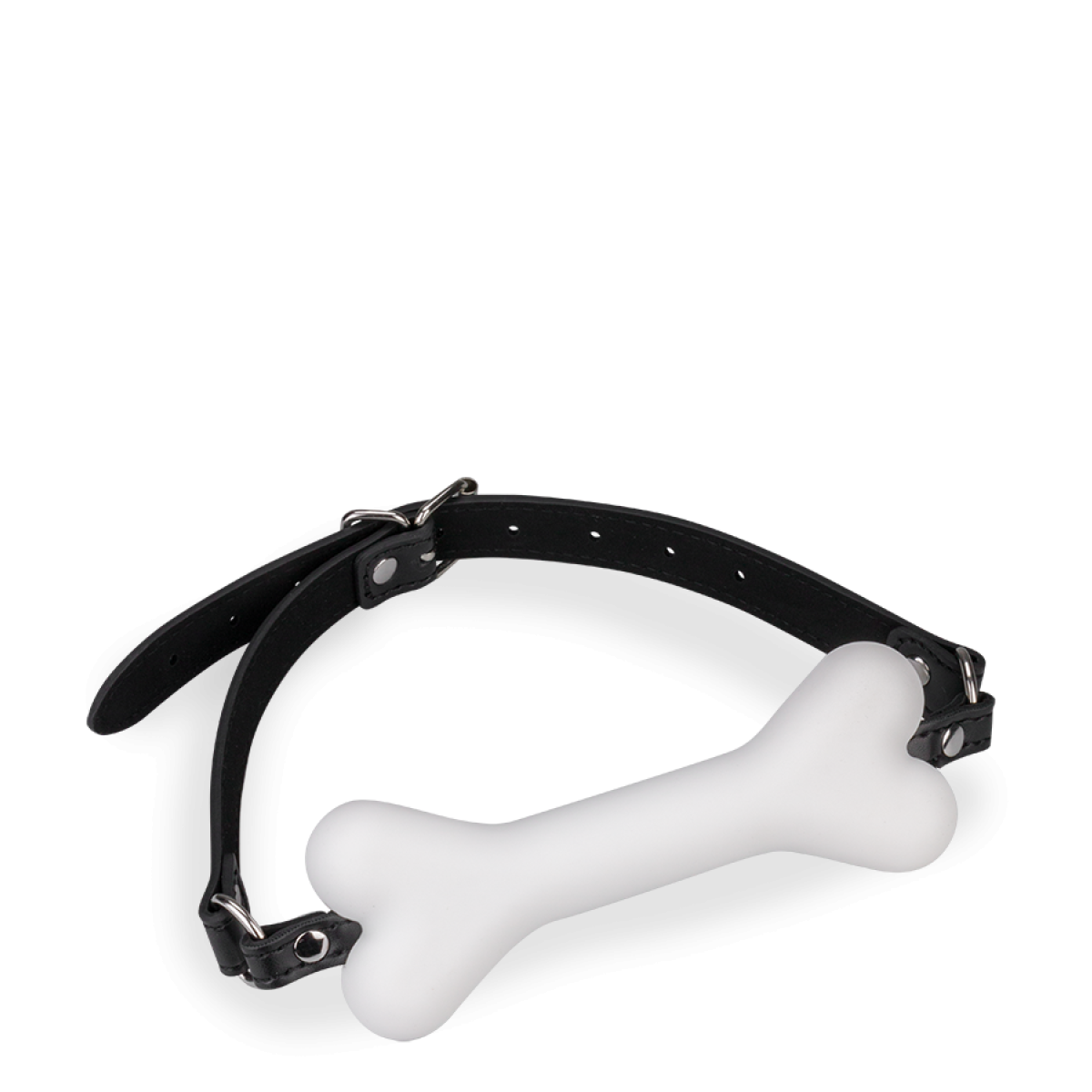 Bâillon os en silicone 15,0cm Puppy Play Kinky