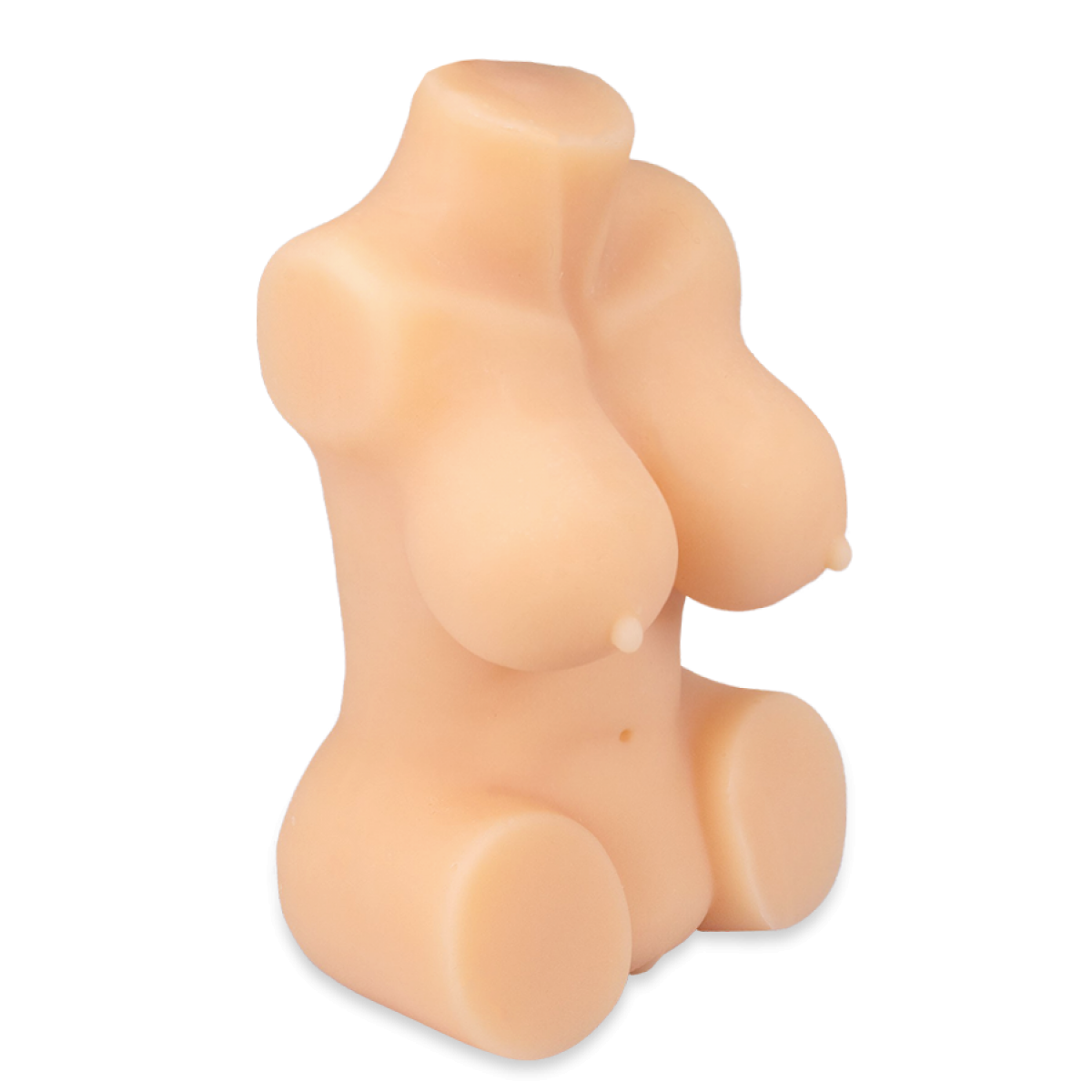 Buste masturbateur réaliste 1,6kg vagin anus