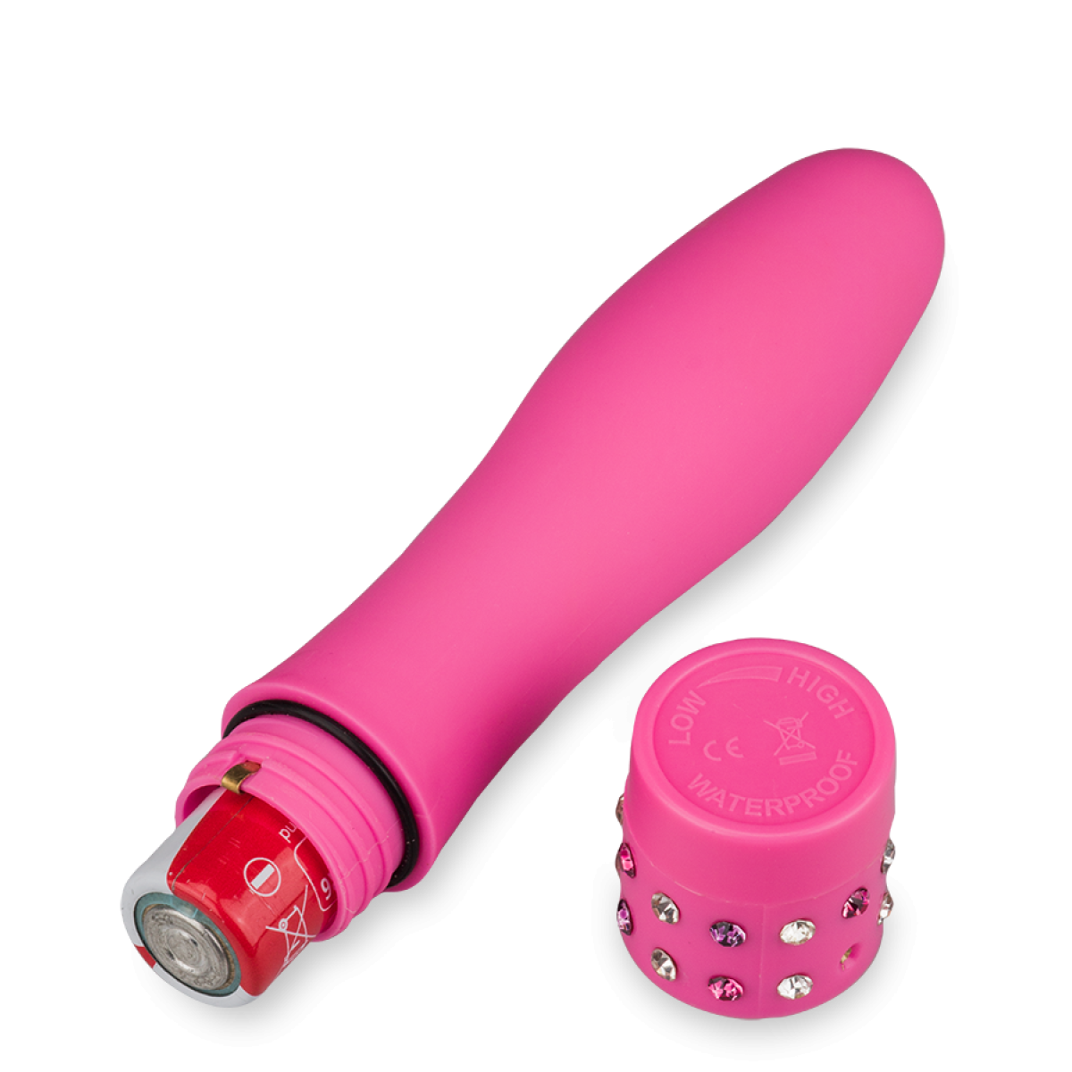 Vibromasseur Strass Et Douceur - Silicone - 6 Modes De Vibration - Neuf - Marque Love And Vibes