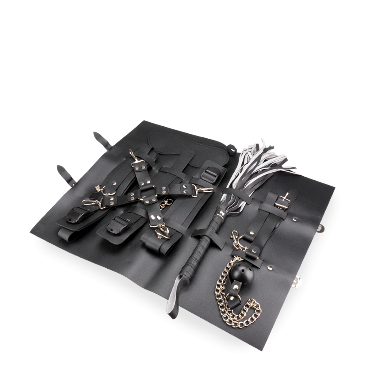 Set BDSM 8 pièces et son rangement