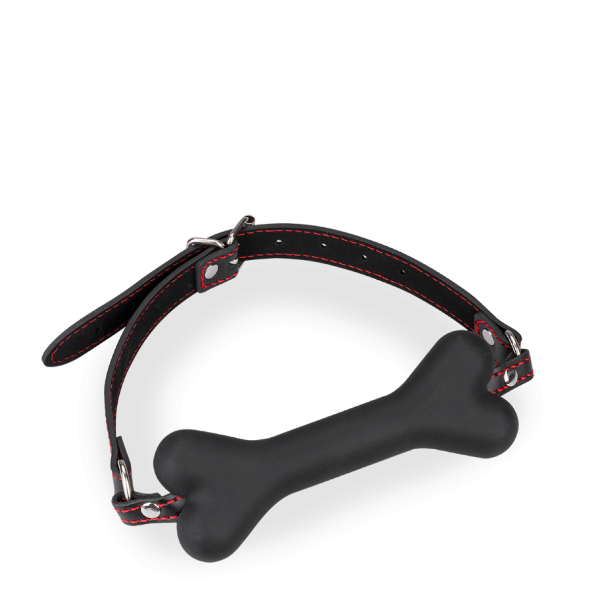 Bâillon os en silicone 12,3cm Puppy Play Kinky