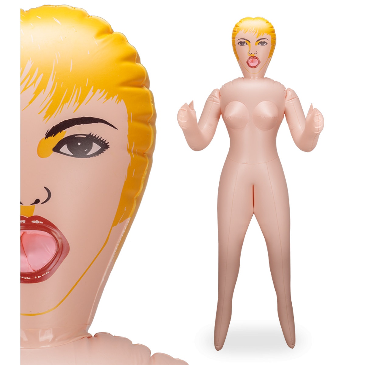 Muñeca hinchable Poupée gonflable bouche ouverte Suzanne - Imagen 3 de 11