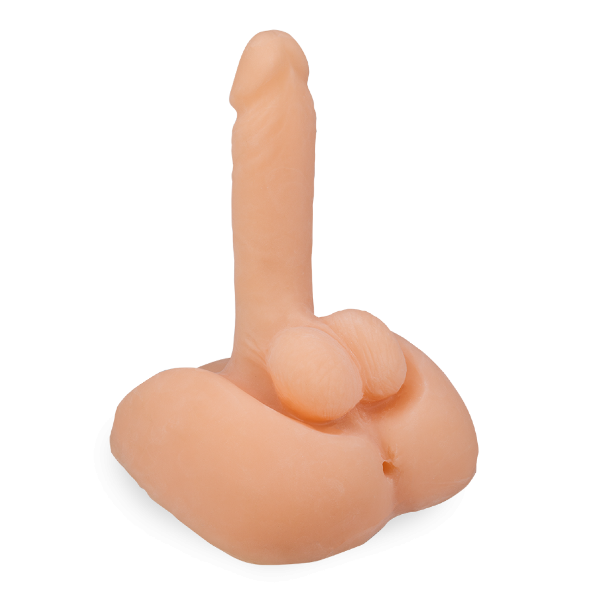 Gode godemichet realiste silicone avec squelette gode vaginal ou anal homme ou femme - Peau claire