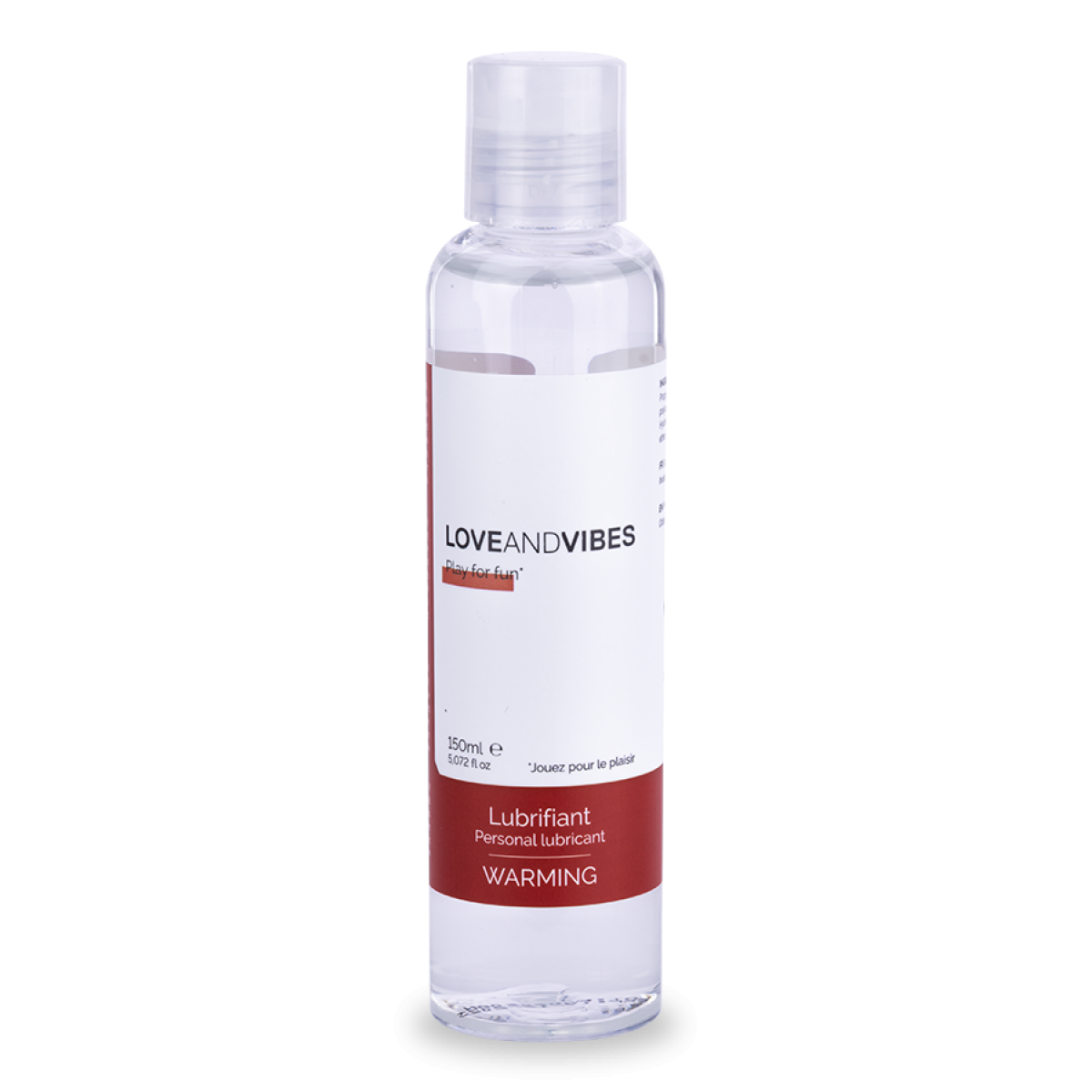 Lubrifiant LOVE AND VIBES chauffant 150ml