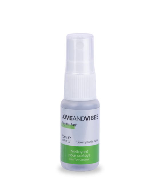 Nettoyant pour sextoys LOVE AND VIBES 20 ml LOVE AND VIBES