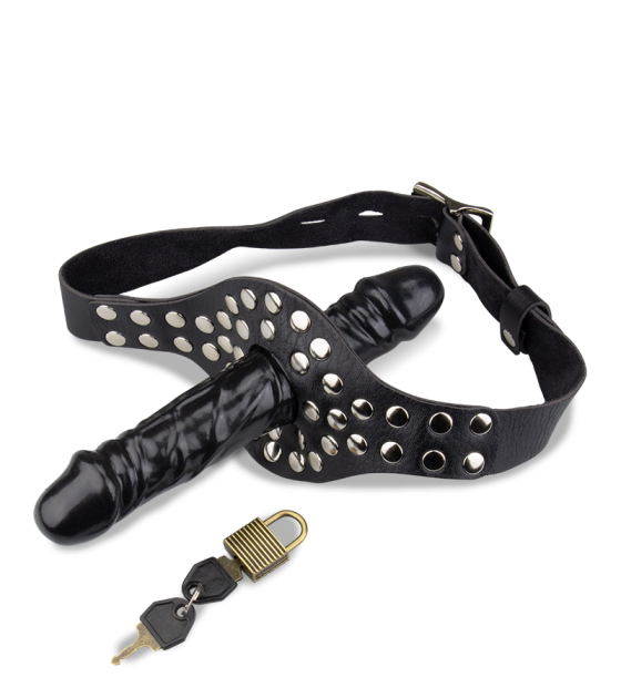 Gode Ceinture Vibrant XL Landon 23 Cm - Marque Love And Vibes, TPR Doux, Neuf