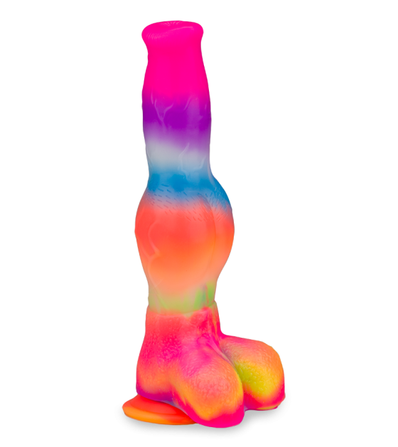 Gode Ventouse Réaliste Chien Dobermann - Silicone - LOVE AND VIBES - Neuf - Pour Adultes